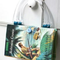 Robinson Crusoe book handbag